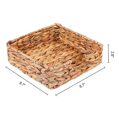 1 Pack Wicker Basket, Basket for Organizing, Storage Basket, Storage Cube for Bedroom, Shelves