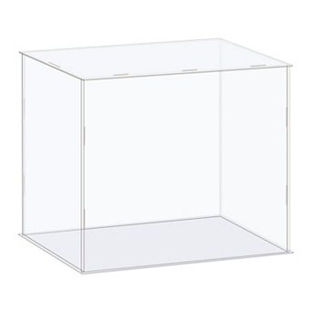 Display Case Box Acrylic Box Dustproof Protection Showcase 31x16x26cm