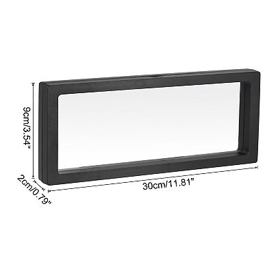 Floating Thin Film Display Box with Base 30cm x 9cm x 2cm