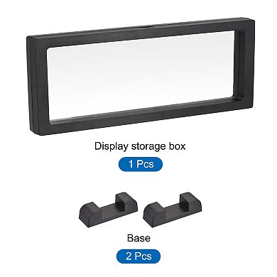 Floating Thin Film Display Box with Base 30cm x 9cm x 2cm