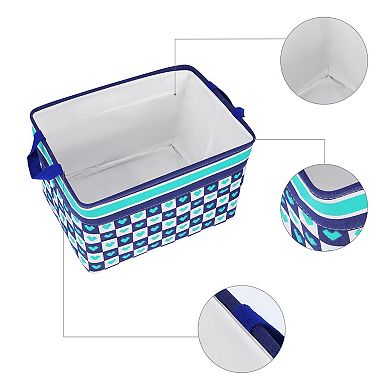 Storage Cube, 1 Pcs Fabric Storage Bin with Handles for Closet, Storage Basket for Organizing