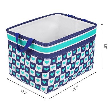 Storage Cube, 1 Pcs Fabric Storage Bin with Handles for Closet, Storage Basket for Organizing