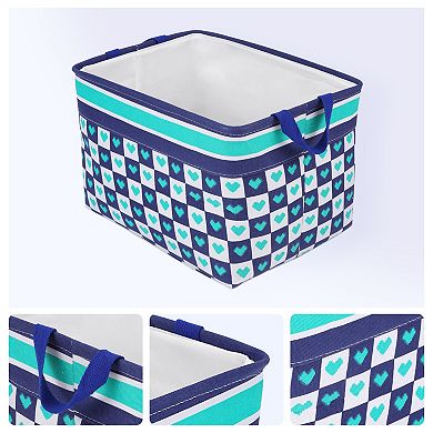 Storage Cube, 1 Pcs Fabric Storage Bin with Handles for Closet, Storage Basket for Organizing