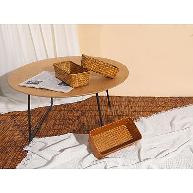 1 Pack Wicker Basket, Basket for Organizing, Storage Basket, Storage Cube for Bathroom, Shelves