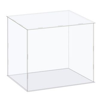 Display Case Box Acrylic Box Dustproof Protection Showcase 36x26x31cm