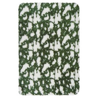 Garvee Faux Silk Wool Cloud Pattern Area Rug Washable Non Slip Stain Resistant for Home Decor
