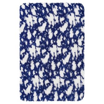 Garvee Faux Silk Wool Cloud Pattern Area Rug Washable Non Slip Stain Resistant for Home Decor