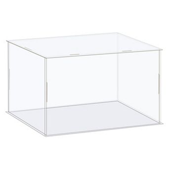 Display Case Box Acrylic Box Dustproof Protection Showcase 26x16x11cm