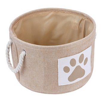 Cotton Storage Cube, Collapsible Storage Bin with Handles for Shelves Closet 1 Pack, 13*8.1in