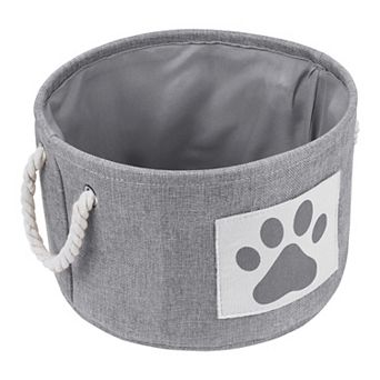 Cotton Storage Cube, Collapsible Storage Bin with Handles for Shelves Closet 1 Pack, 13*8.1in