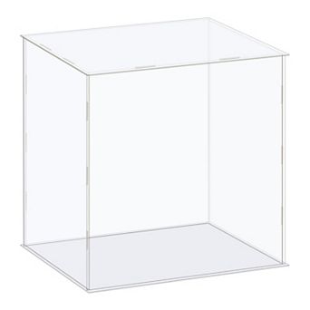 Display Case Box Acrylic Box Transparent Dustproof Protection Showcase 31x21x31cm for Collectibles
