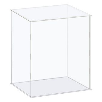 Display Case Box Acrylic Box Dustproof Protection Showcase 36x21x36cm