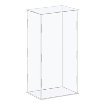 Display Case Box Acrylic Box Dustproof Protection Showcase 16x11x31cm