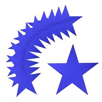 Star Cutouts Paper Five Star Confetti Cutouts for Birthday Party Classroom Wedding 5.9" 50 pc