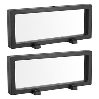 Floating Thin Film Display Box with Base 30cm x 9cm x 2cm Pack of 2