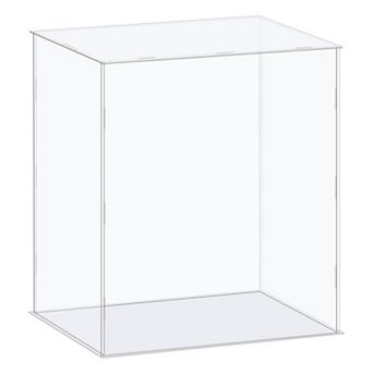 Display Case Box Acrylic Box Transparent Dustproof Protection Showcase 36x16x31cm for Collectibles