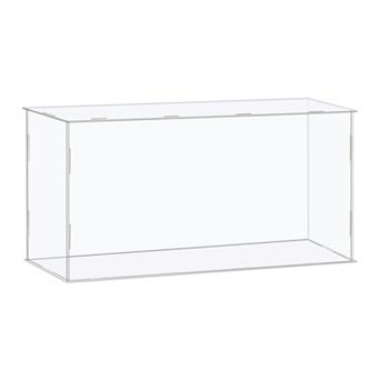 Display Case Box Acrylic Box Dustproof Protection Showcase 41x11x21cm