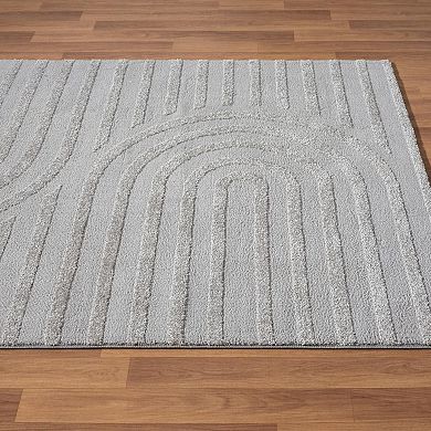 Luxe Weavers Modern Geometric Area Rug
