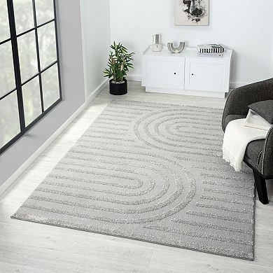 Luxe Weavers Modern Geometric Area Rug