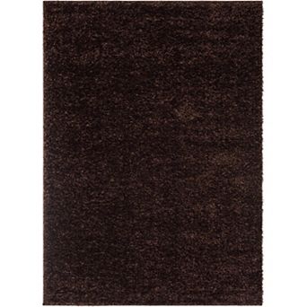Luxe Weavers Plush Collection Modern Shag Solid Area Rug
