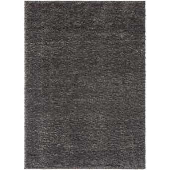 Luxe Weavers Plush Collection Modern Shag Solid Area Rug
