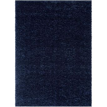 Luxe Weavers Plush Collection Modern Shag Solid Area Rug