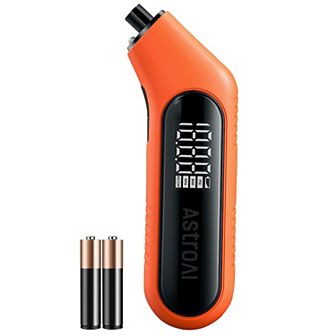 AstroAI Tire Pressure Gauge Digital 3-300PSI Large Screen Compatible with Schrader Valves, 4 Units