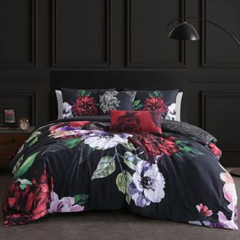 Bebejan Moody Painting 100% Cotton Sateen 5 pc Reversible Comforter Set