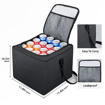 WELKIN 60L Car Trunk Organizer With Lid - Heavy Duty Collapsible Storage Box With Dividers For SUV, Sedan, Truck 10 thumbnail image