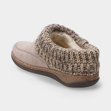 Clarks® Suede Sweater Women's Slipper Clogs