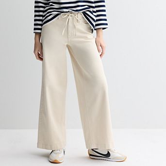 Women's Sonoma Goods For Life® Relaxed Mid Rise Wide Leg Jeans