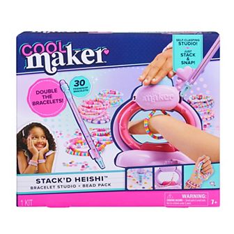Cool Maker Stack’d Heishi Bracelet Studio & Bead Pack