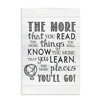 Stupell Home Decor Rustic Plank Quote Plaque Wall Art