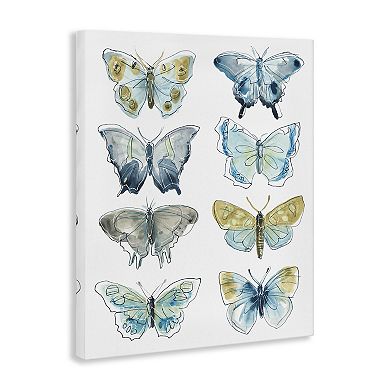 Stupell Home Decor Abstract Butterfly Wing Patterns Canvas Wall Art
