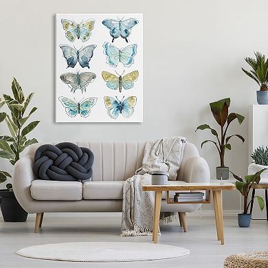 Stupell Home Decor Abstract Butterfly Wing Patterns Canvas Wall Art