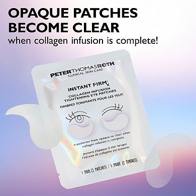 Instant FIRMx Collagen Infusion Tightening Eye Patches for Firming Under-Eye Bags & Wrinkles