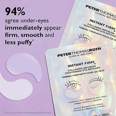 Instant FIRMx Collagen Infusion Tightening Eye Patches for Firming Under-Eye Bags & Wrinkles
