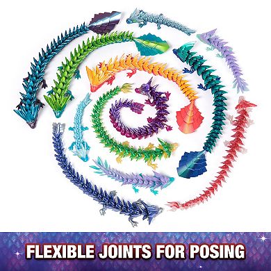 Cool Maker CrystaLynx Dragons 12.5-in. Toy Figure & Display Egg - Styles May Vary