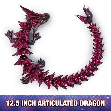 Cool Maker CrystaLynx Dragons 12.5-in. Toy Figure & Display Egg - Styles May Vary