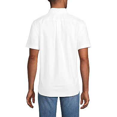 Men's Lands' End Short Sleeve Sail Rigger Shirt