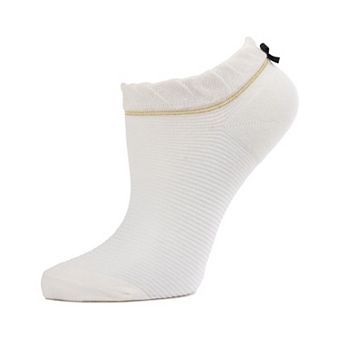 Striped Semi-sheer Women's Low Cut No Show Socks