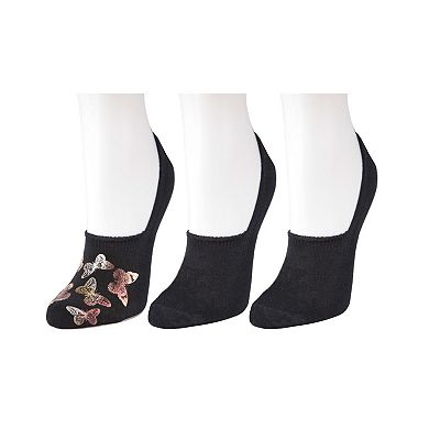 Metallic Monarchs Butterfly Shoe Liners 3 Pack