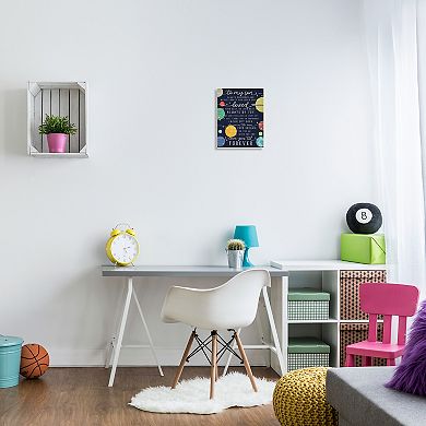 Stupell Home Decor Outer Space Canvas Wall Art