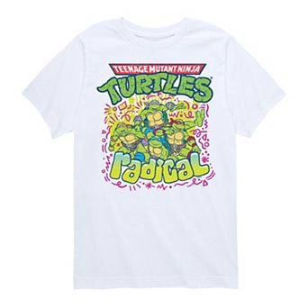 Boys 8-20 Teenage Mutant Ninja Turtles Group 90s Retro Graphic Tee