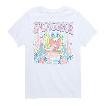 Boys 8-20 SpongeBob SquarePants Pastel Coral Reef Graphic Tee
