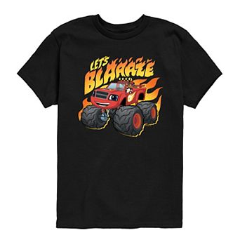 Boys 8-20 Blaze And The Monster Machines Lets Blaze Graphic Tee