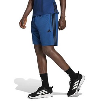 Men's adidas 3-Stripes Pique Workout Essentials Shorts