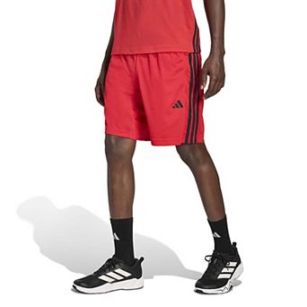 Men's adidas 3-Stripes Pique Workout Essentials Shorts