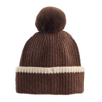 Women's Sonoma Goods For Life® Two Toned Pom Beanie