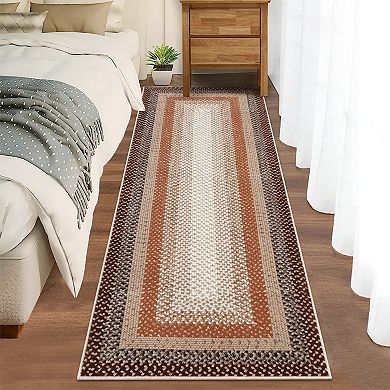 Garvee Machine Washable Modern Texure Area Rugs for Livingroom Bedroom Kitchen